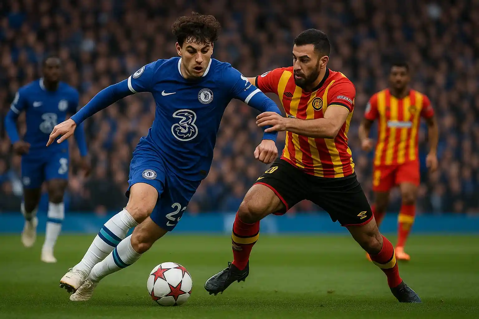 Chelsea với lối chơi tấn công mạnh mẽ, sẵn sàng đè bẹp Esperance.